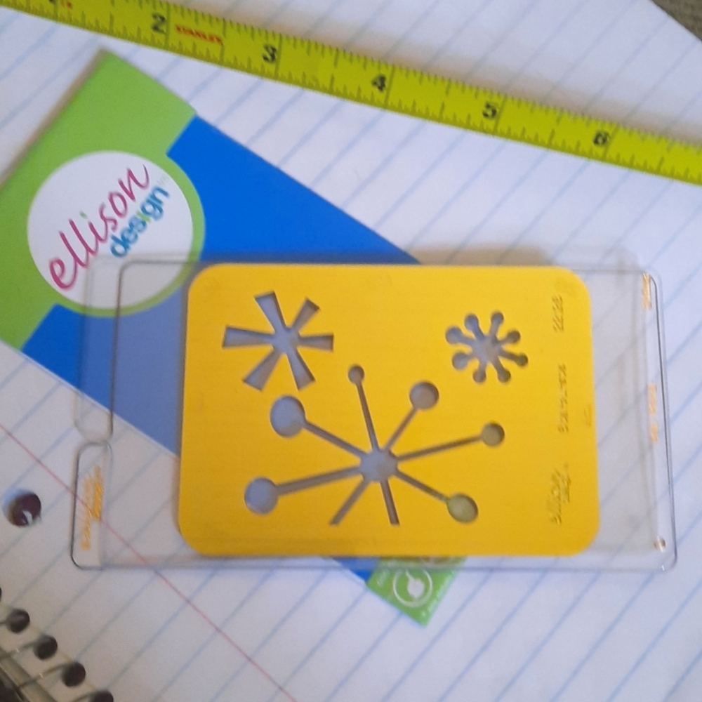 Ellison easy emboss Starburst #22126